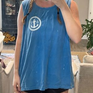 delta gamma anchor splash tank